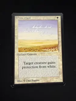 Magic the Gathering: Beta White Ward MTG Beta - Image 1