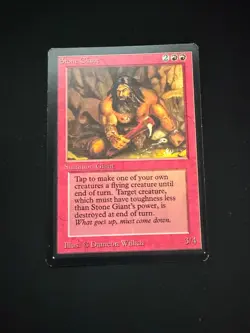 Magic the Gathering: Beta Stone Giant MTG Beta - Image 1