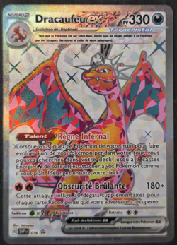Carte Pokemon Dracaufeu Teracristal EX Promo FA 056 EV SVP FR NEUF - Image 1
