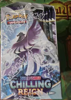 Pokemon Chilling Reign Factory Sealed Booster Box Sword & Shield See Pics - Image 4