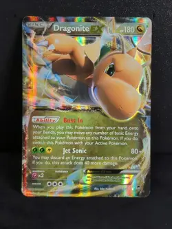 Pokemon TCG Dragonite EX 74/111 XY-Furious Fists Holo - Image 1