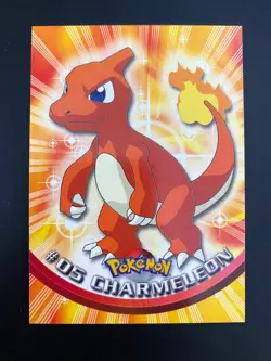 Charmeleon 05 Topps Pokemon Series 1 - TV Animation - Image 2