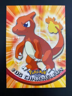 Charmeleon 05 Topps Pokemon Series 1 - TV Animation - Image 4