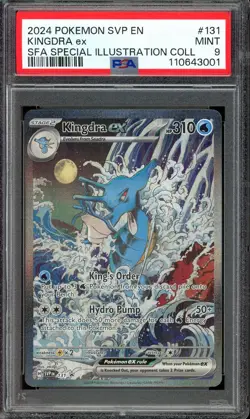 [PSA 9] Kingdra ex 131 Shrouded Fable Special Illustration Rare Promo POKEMON - Image 1