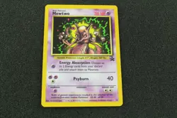 Pokemon Card Mewtwo #14 BLACK STAR PROMO SET EX - Image 1