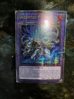 Yugioh! Infernoid Evil BLTR-EN013 Quarter Century Secret Rare 1st Ed Mint - Image 1