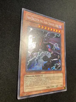 Van'Dalgyon The Dark Dragon Lord YR01-EN001 - Secret Rare - LP - Limited - Image 2