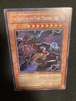 Van'Dalgyon The Dark Dragon Lord YR01-EN001 - Secret Rare - LP - Limited - Image 5