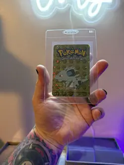 Nidorina #30 - Vintage Vending Machine Prism Sticker 2000 - Pokemon Card - Image 1