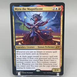 Myra The Magnificent #175/244 MTG Unfinity 2022 Mythic TCG Card - Image 1