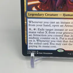 Myra The Magnificent #175/244 MTG Unfinity 2022 Mythic TCG Card - Image 4