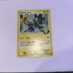 Pokemon TCG Luxray GL Holo Rare Card 9/111 Platinum Rising Rivals Series - Image 1