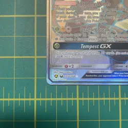 Rayquaza GX 177A/168 Hidden Fates Shiny Full Art Promo Pokemon Card - Image 5