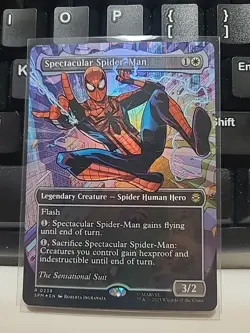 Spectacular Spider-Man (0239) (Borderless) (Textured Foil) Marvel's... - Image 1
