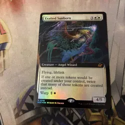 1x (318) Exalted Sunborn - FOIL - EXTENDED ART MTG Edge of Eternities NM Magic F - Image 1
