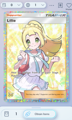 Lillie [Full Art] DELUXE EDITION - Pokemon TCG Pocket (Trading) - Image 1