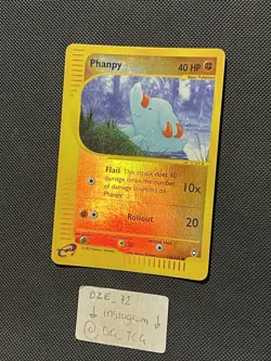 Pokemon Aquapolis - Phanpy - 100/147 - REVERSE HOLO COMMON - NM/VLP - Image 4