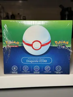Pokemon GO Premier Deck Holder Collection Factory Sealed Box (Dragonite VSTAR) - Image 1