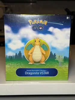 Pokemon GO Premier Deck Holder Collection Factory Sealed Box (Dragonite VSTAR) - Image 2