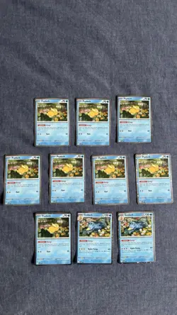 Pokemon Mega Evolution 8 Psyduck 2 Golduck Black Star Promo Cosmos Holo Lot NM - Image 1