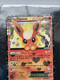 Pokemon TCG Flareon EX RC6/RC32 Generations Radiant Collection - Image 4