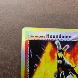 Pokemon TCG Team Magma's Houndoom 10/95 Team Magma vs Team Aqua Reverse Holo LP - Image 2