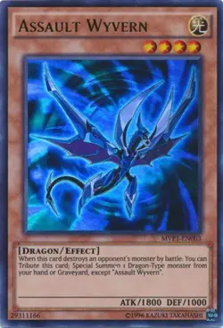 Assault Wyvern - MVP1-EN003 - Ultra Rare - Unlimited Edition - Heavily Played - Image 1