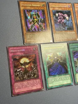 Yu-Gi-Oh! 7x Secret Rare Racketen-Krieger, Athena, etc CT2, PP02, PP01, MFC, DPK - Image 2