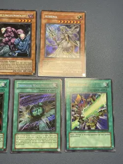 Yu-Gi-Oh! 7x Secret Rare Racketen-Krieger, Athena, etc CT2, PP02, PP01, MFC, DPK - Image 4