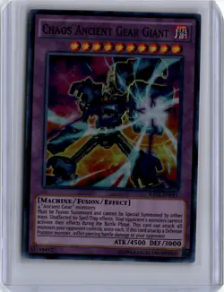 Raging Tempest #RATE-EN041 Chaos Ancient Gear Giant Super Rare - Image 1