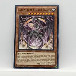 Yu-Gi-Oh! Ancient Gear Reactor Dragon LDS1-EN082 1st Edition Common - Image 1