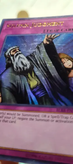 Yu-Gi-Oh! Solemn Judgment / BLRR EN100 1st Edition LP - Image 2
