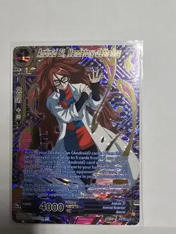 Dragon Ball Super Card Game- Android 21 mandatory gathering gold foil - Image 1