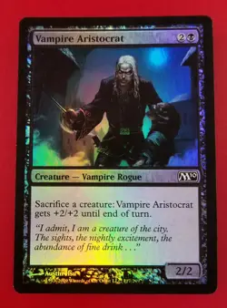 1x Vampire Aristocrat | FOIL | M10 Magic 2010 | MTG Magic Cards - Image 1