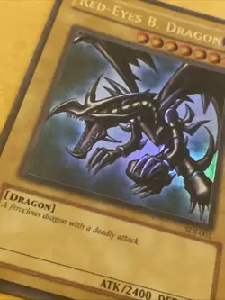 Yu-Gi-Oh! Card TCG Red-Eyes B. Dragon SDJ-001 Ultra Rare Unlimited Edition NM - Image 2