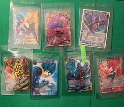 Dragon Ball Super Card Bgs Psa Fusion World Masters Sr Bundle Lot Set Collection - Image 1
