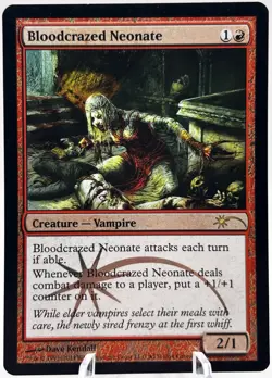 Bloodcrazed Neonate 131/264 Promo Foil WPN MTG LP - Image 1