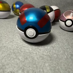 Empty Pokemon Tins Pokeballs Lot Great Ball Ultra Ball Level Ball Quick Ball - Image 5