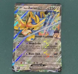 Pokemon TCG - Hop’s Zacian Ex - Scarlet & Violet - 193 - Jumbo Collection Promo - Image 1