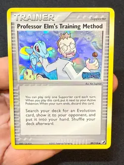 Pokemon Professor Elm's Training Method Reverse EX Unseen Forces 89/115 LP/NM - Image 4