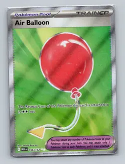 1x Air Balloon #166/132 Pokemon Mega Evolution - NM - Image 1