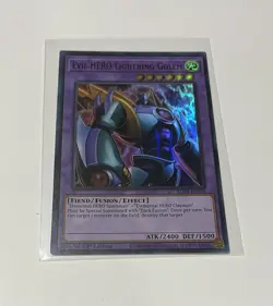 Yu-Gi-Oh! Evil HERO Lightning Golem #LDS3-EN028 & Wild Cyclone #LDS3-EN030 - Image 2
