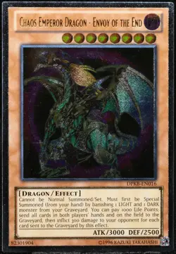Yu-Gi-Oh! Chaos Emperor Dragon - Envoy End DPKB NA Ultimate Rare [NM] | EN 2010 - Image 1