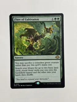 Flare of Cultivation Modern Horizons 3 Magic the Gathering MTG Card - Image 1