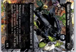 Spider-Man Noir Borderless Marvel’s Spider-Man Magic The Gathering SPM0204 - Image 3