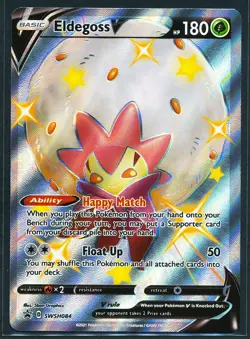 Eldegoss V Holo SWSH084 Pokemon 2021 Black Star Promo NM/M - Image 1