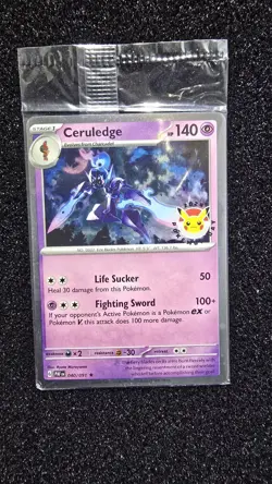 Ceruledge (Factory Sealed) Scarlet & Violet Paldean Fates Pokemon 40/91 (NM) - Image 1