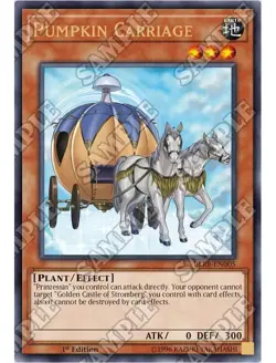 Yugioh - Pumpkin Carriage (Ultra Rare) (1st Edition) - BLRR-EN005 P - Image 1