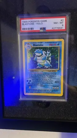 1999 Pokemon Cards Full Base Set PSA8 Charizard,Blastoise,Venasaur - Image 2
