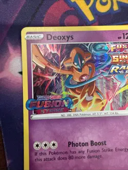 Deoxys - (Prerelease) SWSH170 SWSH: Sword & Shield Promo Cards Holo - Image 5